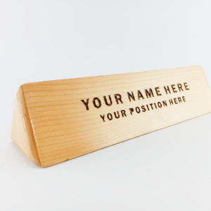 name plates