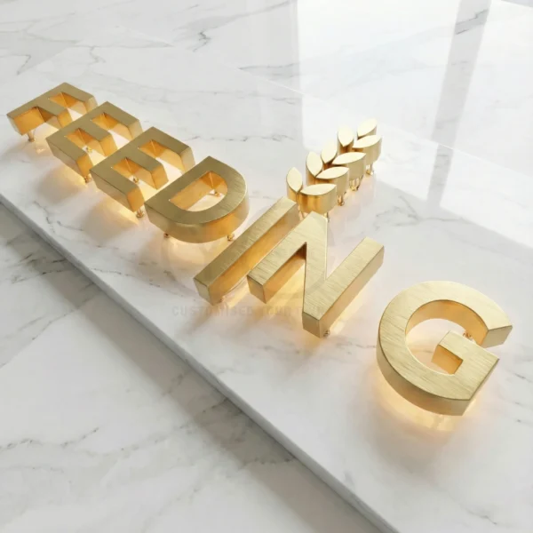 Acrylic LED Sign Board (Customizable)