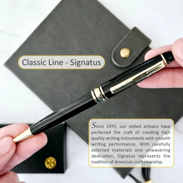 Customized Engraved Wooden Diary & Pen
