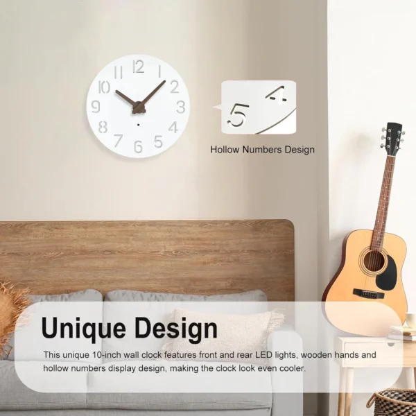 Backlit Wall clock