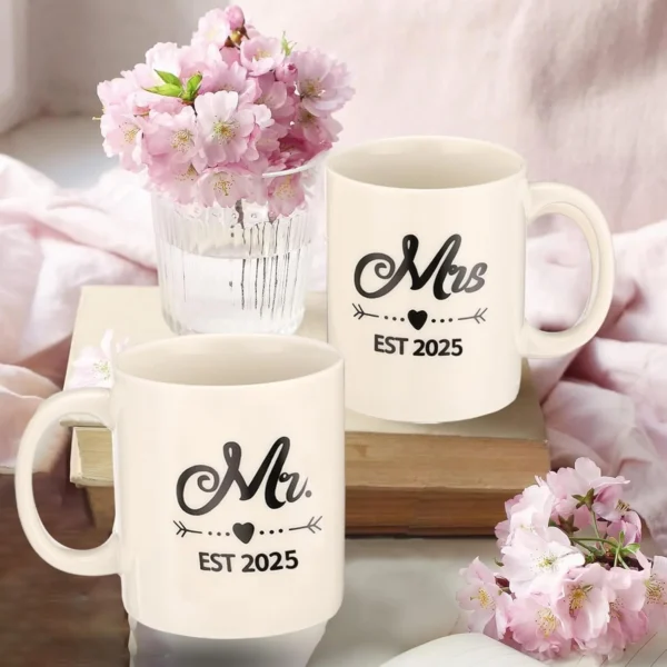 Mr and Mrs Mug Gift