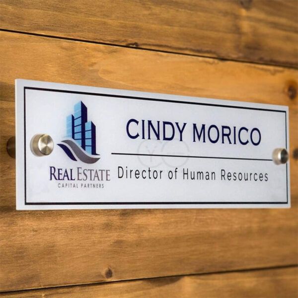 Personalized Office Name & Number Plate